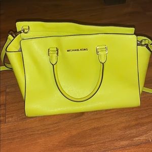 Lime Green Michael Kors Purse